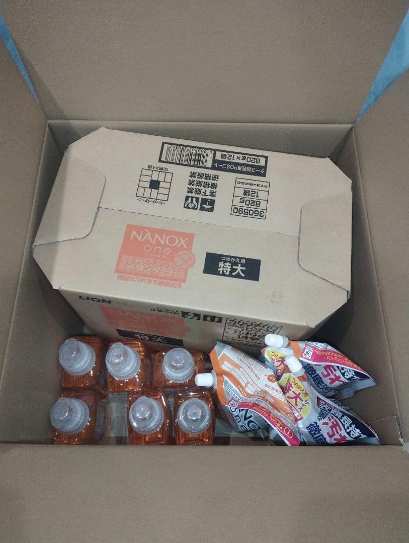 NANOX one スタンダード 詰合わせ 本体380g×6+詰替820g×15