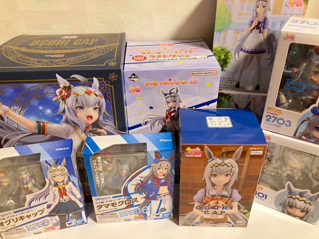 オグリキャップ　タマモクロス　フィギュアセット