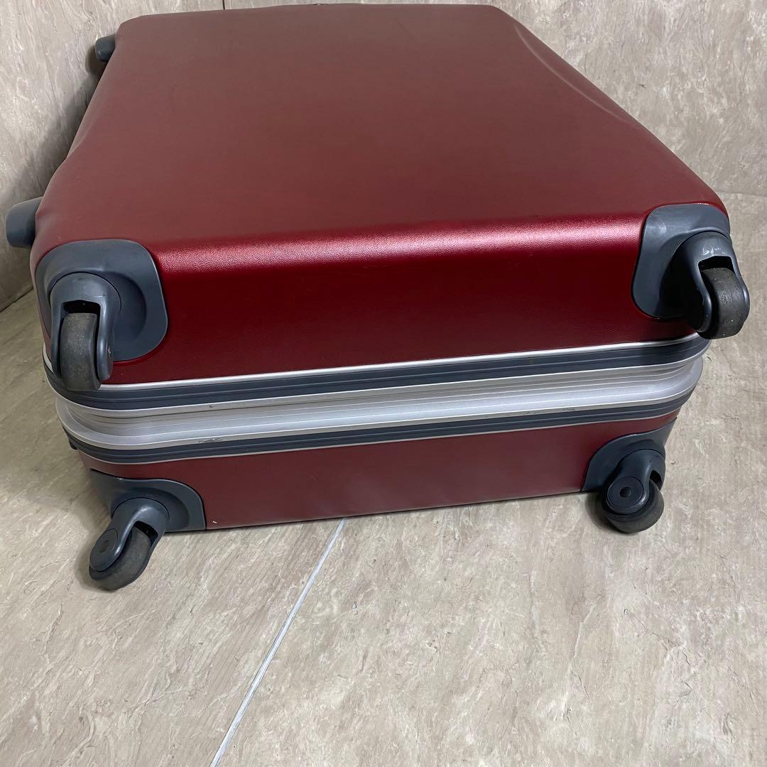 プロテカ エキノックスライト スーツケース 大容量 4輪 レッド TSAロック