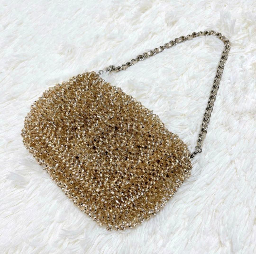 アンテプリマ ショルダーバッグ ルッケット ターンロック　ゴールド