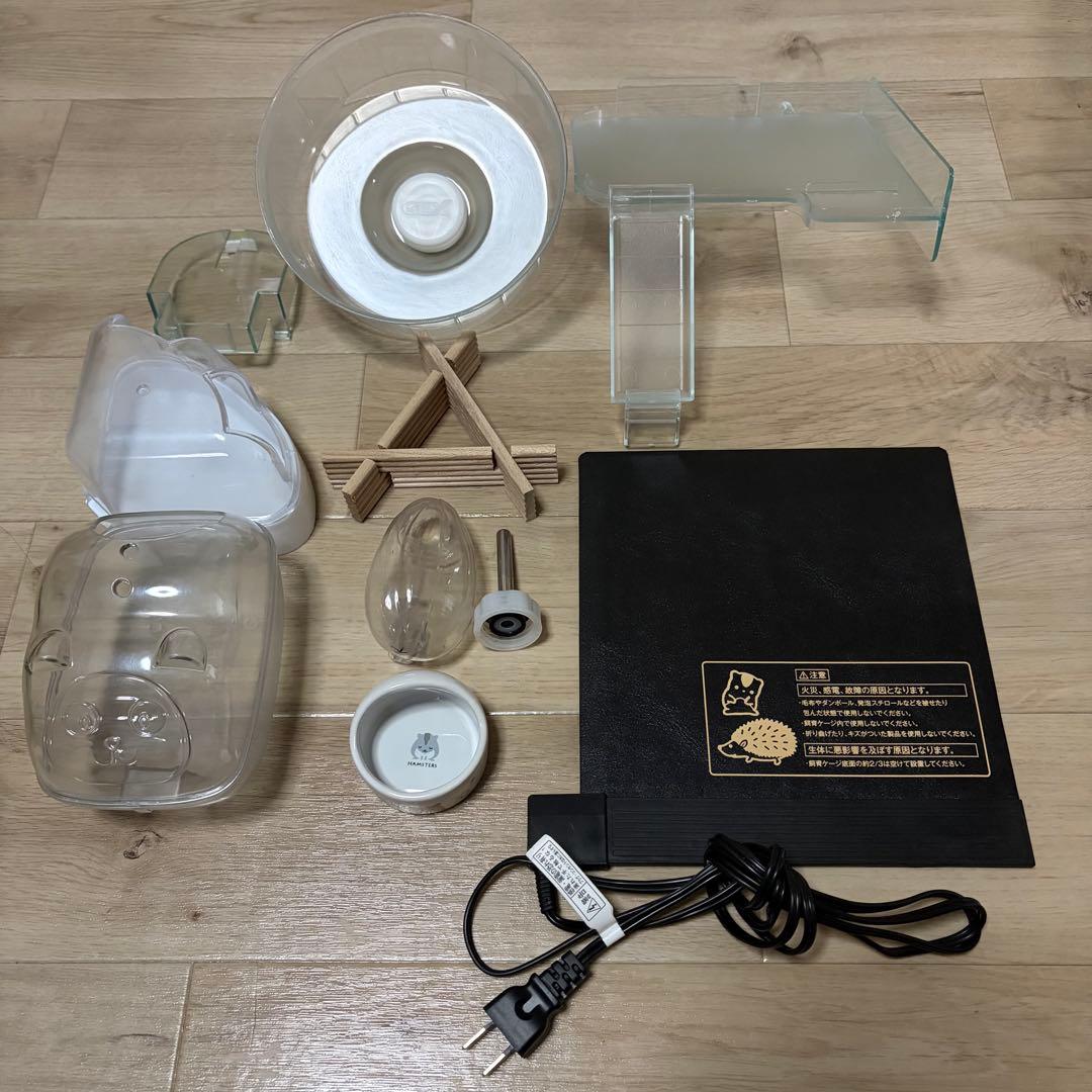 【本日限定‼️】GEX グラスハーモニーマルチ600N 備品8点飼育用品4点セット