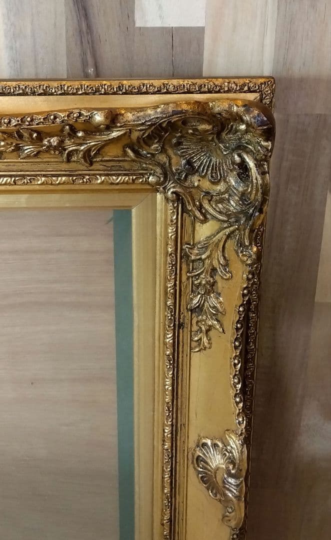 バロックスタイル　豪華金装飾 F6号 油彩額縁 ゴールドフレーム