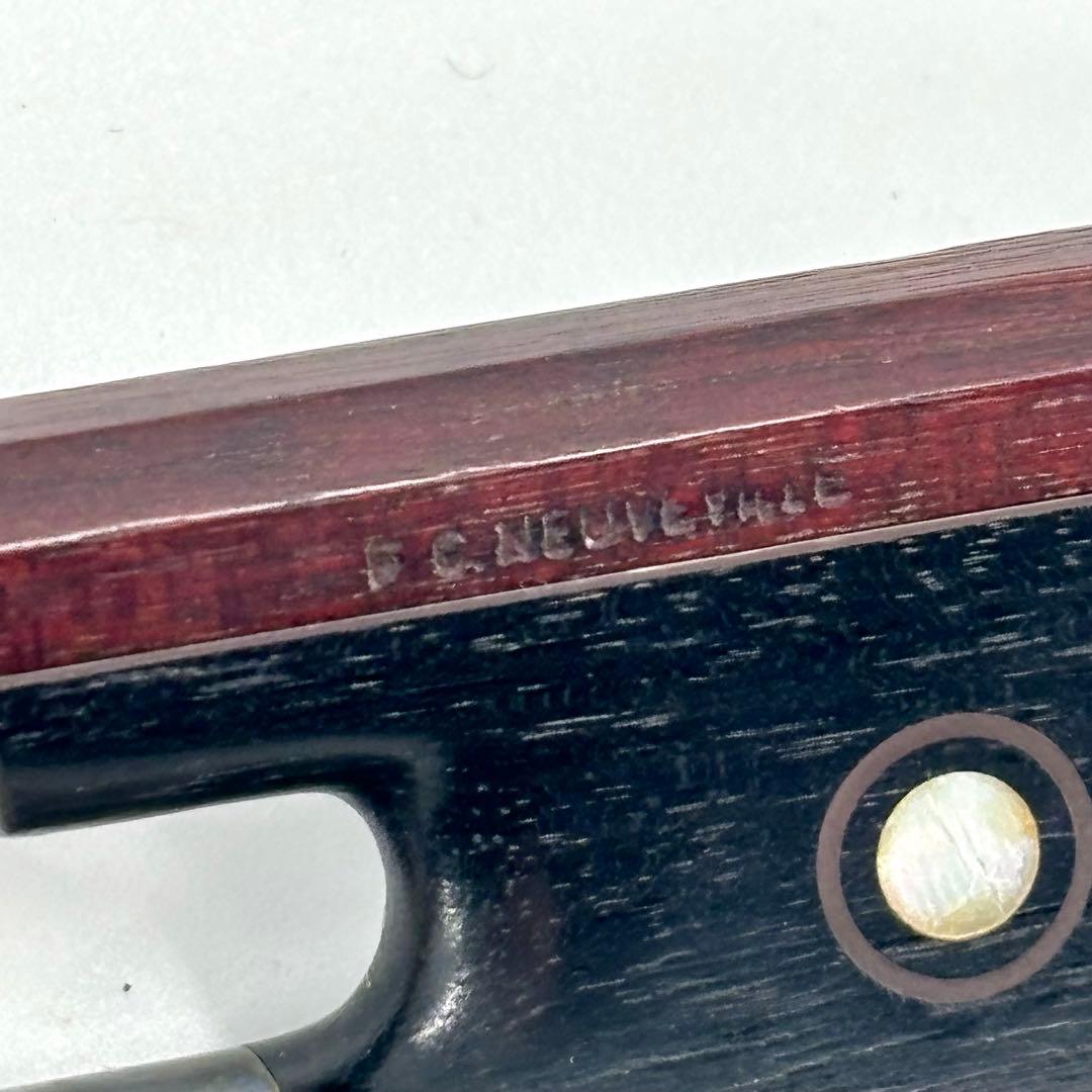 ✨F.C. Neuveville✨バイオリン弓 刻印あり シルバー仕様