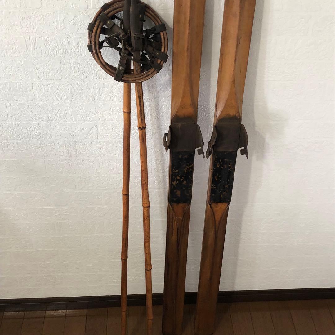 アンティークスキー板