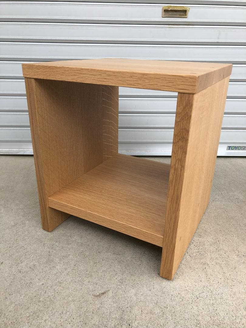 MasterWal マスターウォール ユニゾン ナイトテーブル オーク材（B)