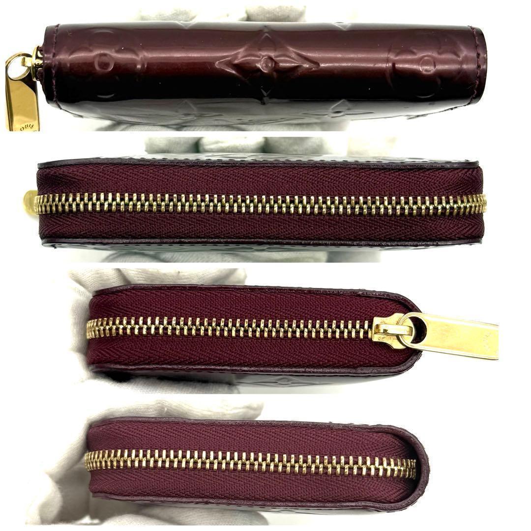 【極上美品】ルイヴィトン ヴェルニ ジッピーパース アマラント 小銭入れ