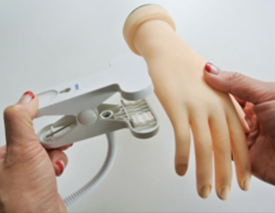 ネイリスト検定認定モデルハンドセット