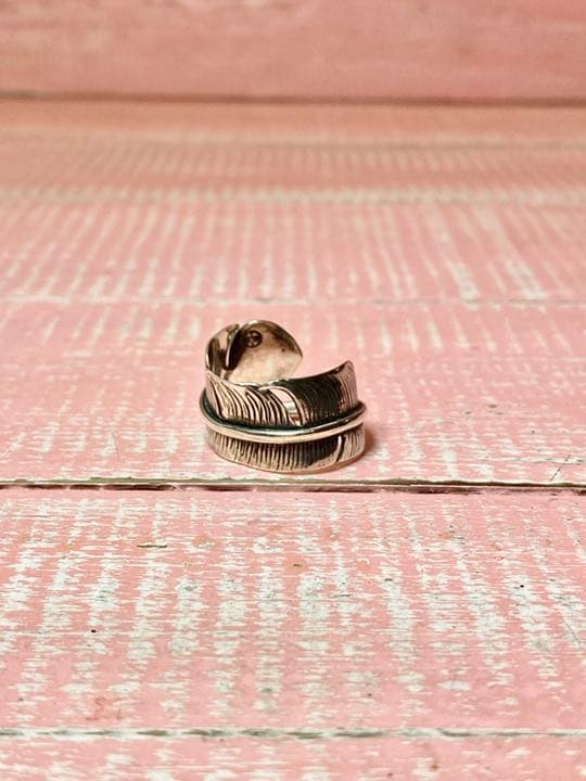 あーちゃん様専ネイティブスピリット　フェザーリング　スターリングシルバー　925