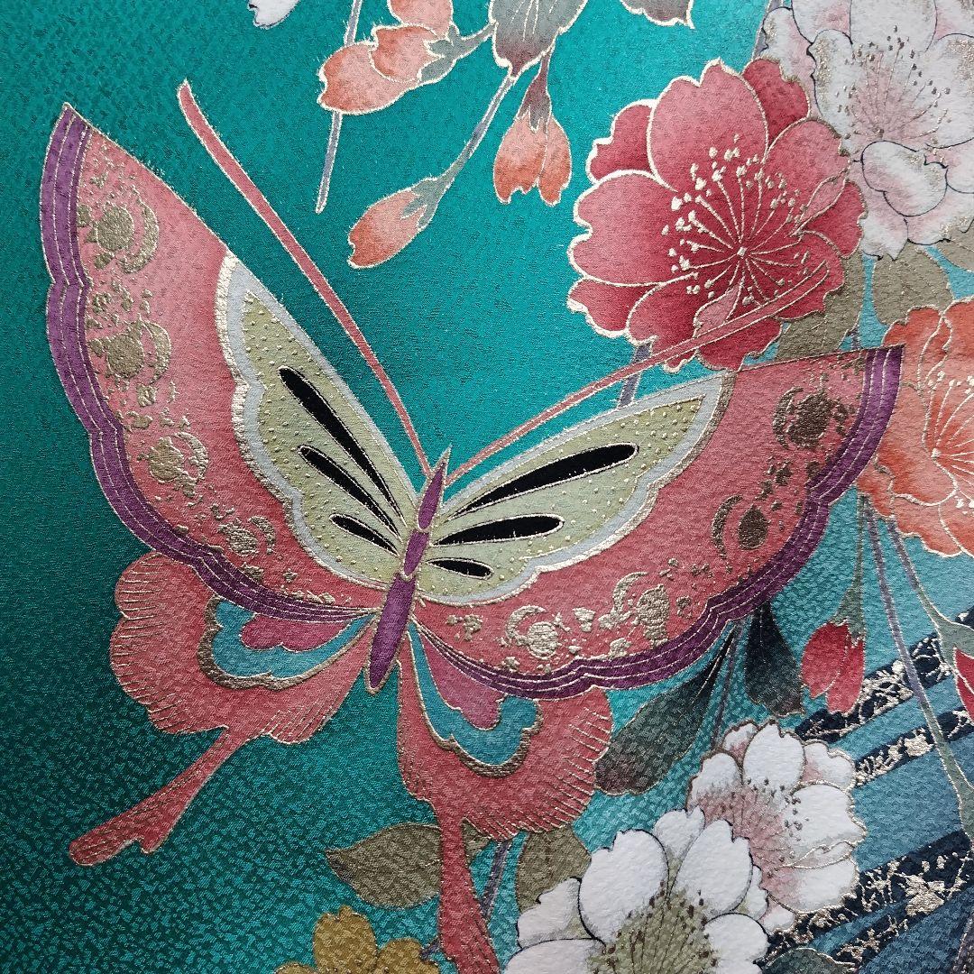 振袖フルセット(7点)・古典柄・やまと誂製・金彩加工・胴裏正絹・正絹