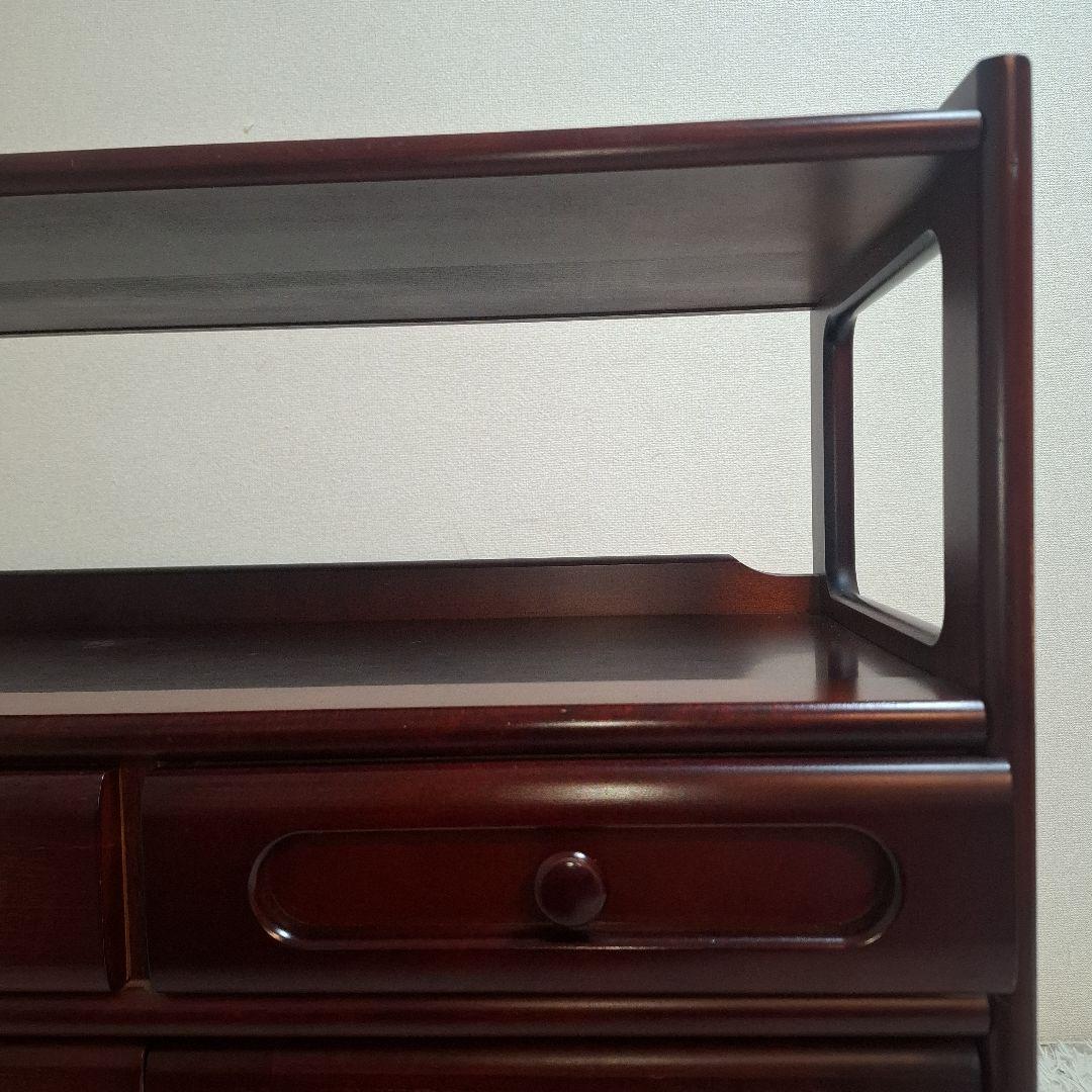 【美品】karimoku カリモク オールドカリモク 電話台 ファックス台