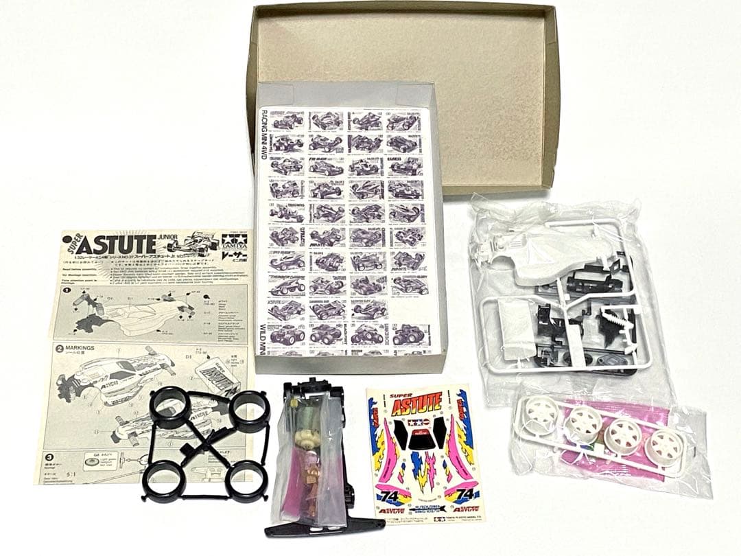 未使用 販促非売 タミヤ ミニ四駆 スーパーアスチュートJr. 完成見本用キット
