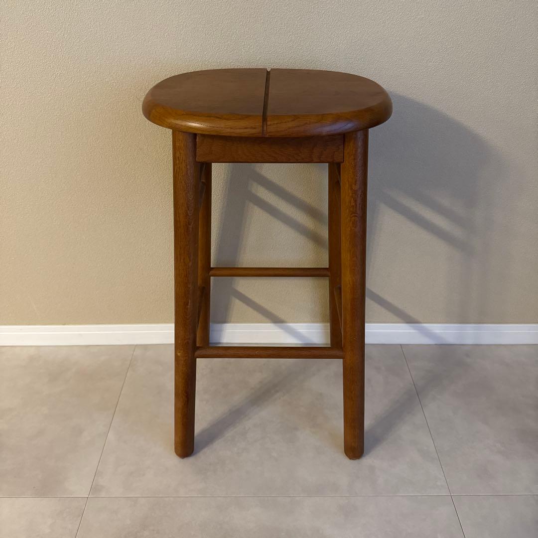 本当に綺麗です！★カリモク★ヴィンテージ★木製スツール