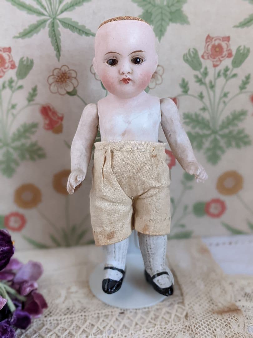 【f】アンティークビスクドール　ミニョネット　ケストナー150