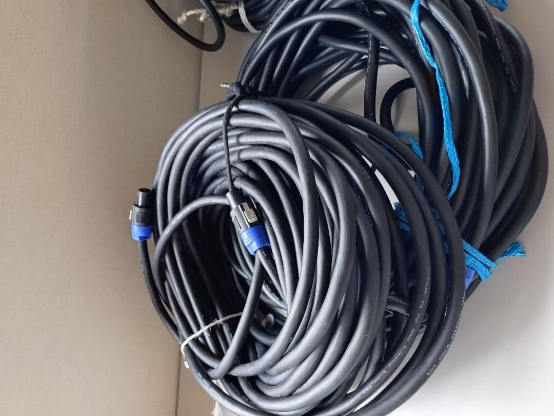 ４芯 スピーカーケーブル30m2本