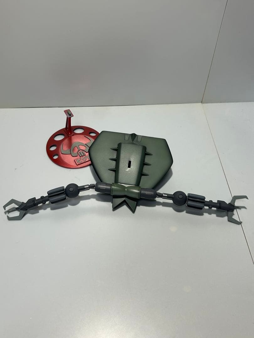 プラモデル　ガンプラ　模型　組立済　旧　1/550 ビグロ　完成品　全塗装