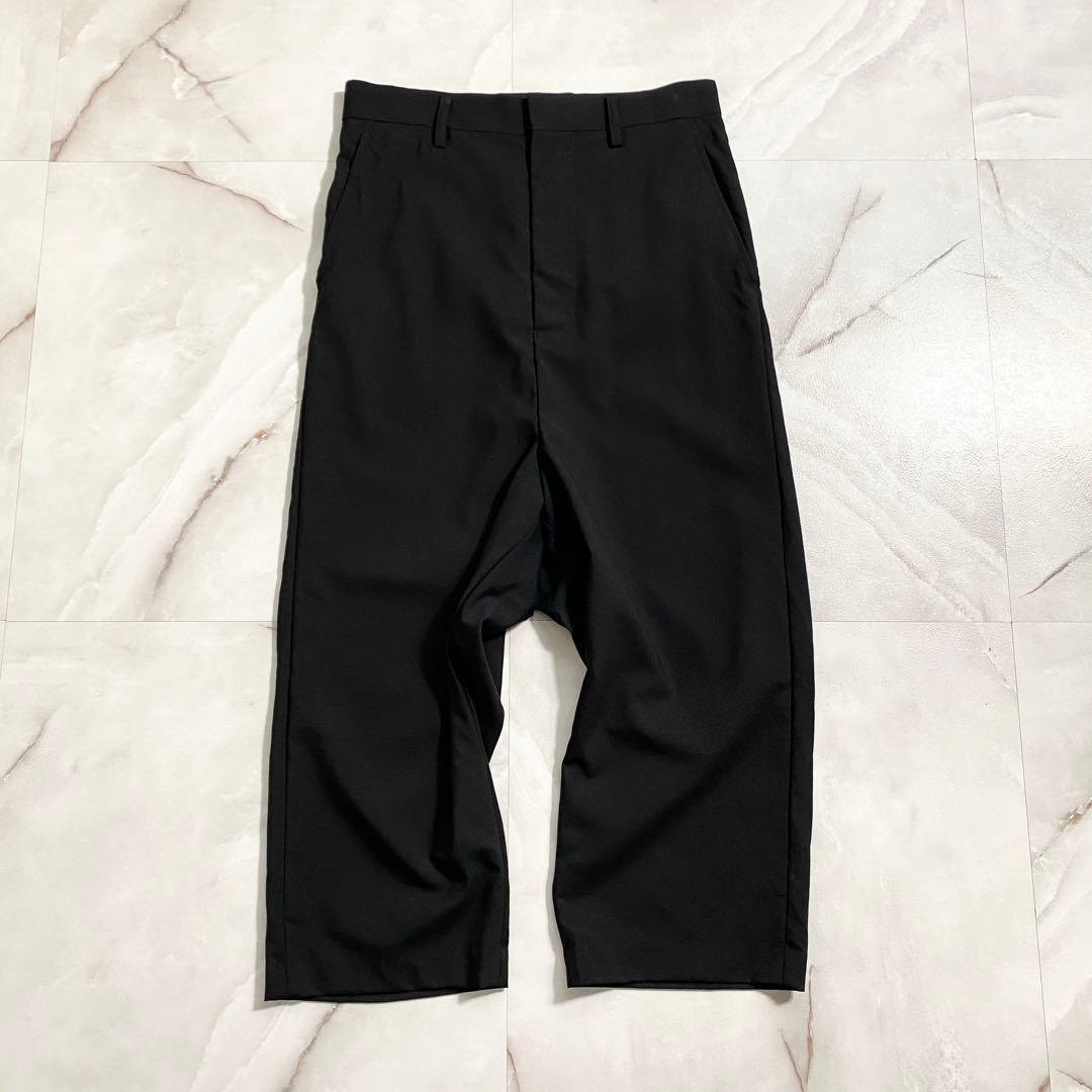 A17273 美品 ジュンヤワタナベコムデギャルソン サルエルスラックス 黒XS