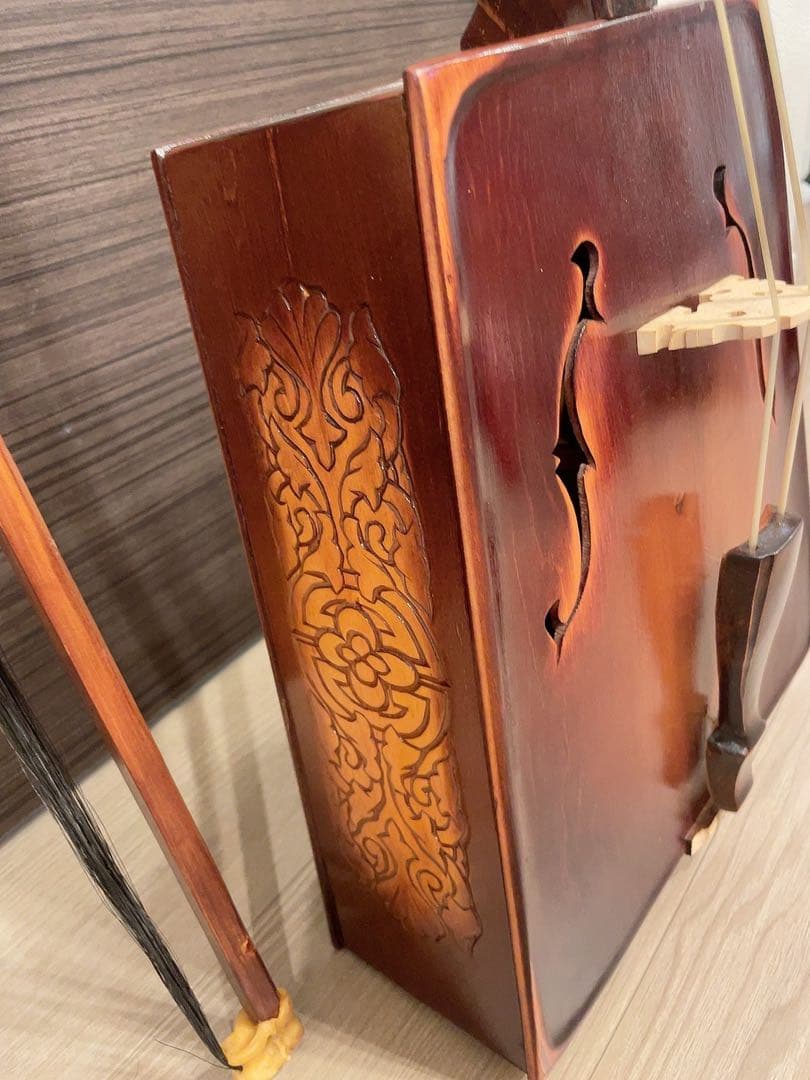 希少 馬頭琴 ケース付き