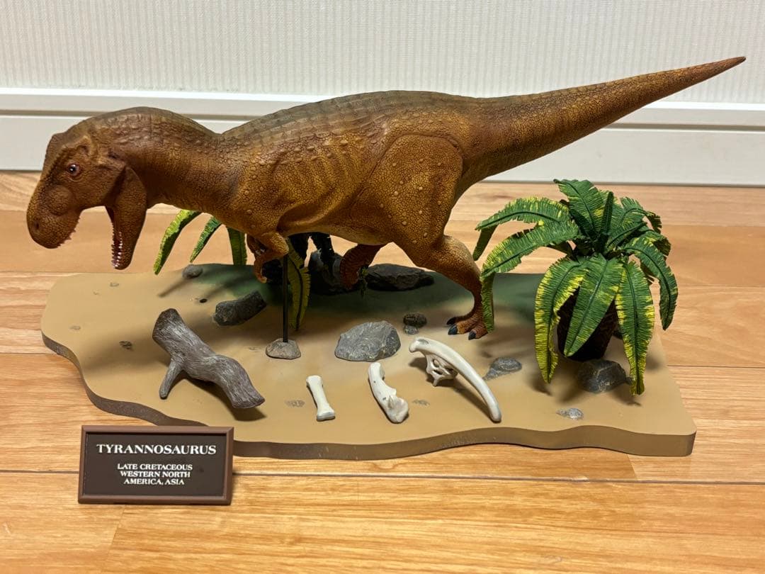 タミヤ 1/35 恐竜世界シリーズ 超大型情景ディスプレイセット 塗装済 完成品