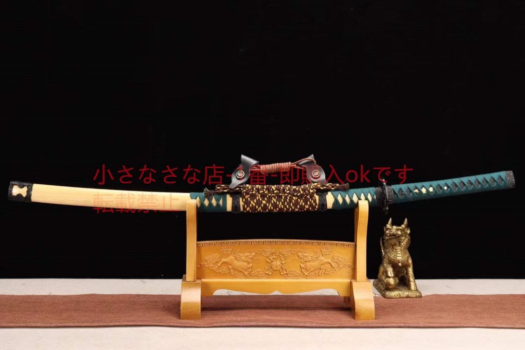 【武士太刀一徳淵】 古兵器 武具 刀装具 日本刀 模造刀 居合刀