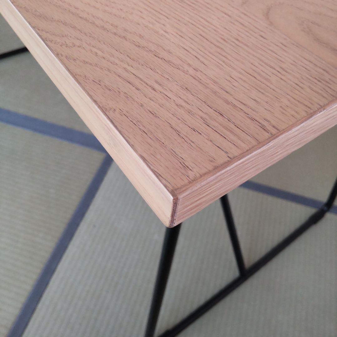 無印良品　折りたたみテーブル（幅120センチ　オーク材）