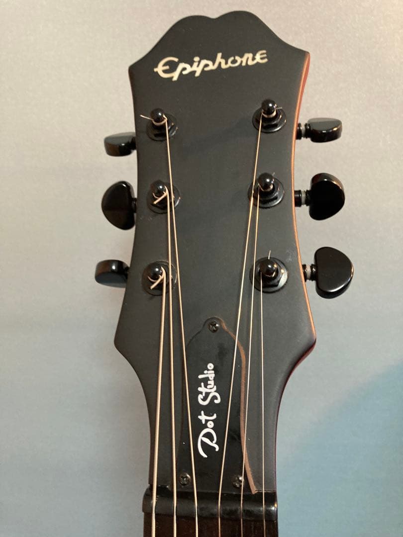 Epiphone エピフォン dot studio WS セミアコ　調整済み