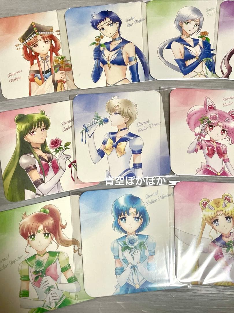 非売品　セーラームーン　数量限定　フルコンプ　コースター　コースターホルダー