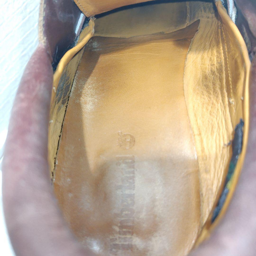 稀少☆Timberland 3eye CLASSIC LUG 本革 バーガンディ