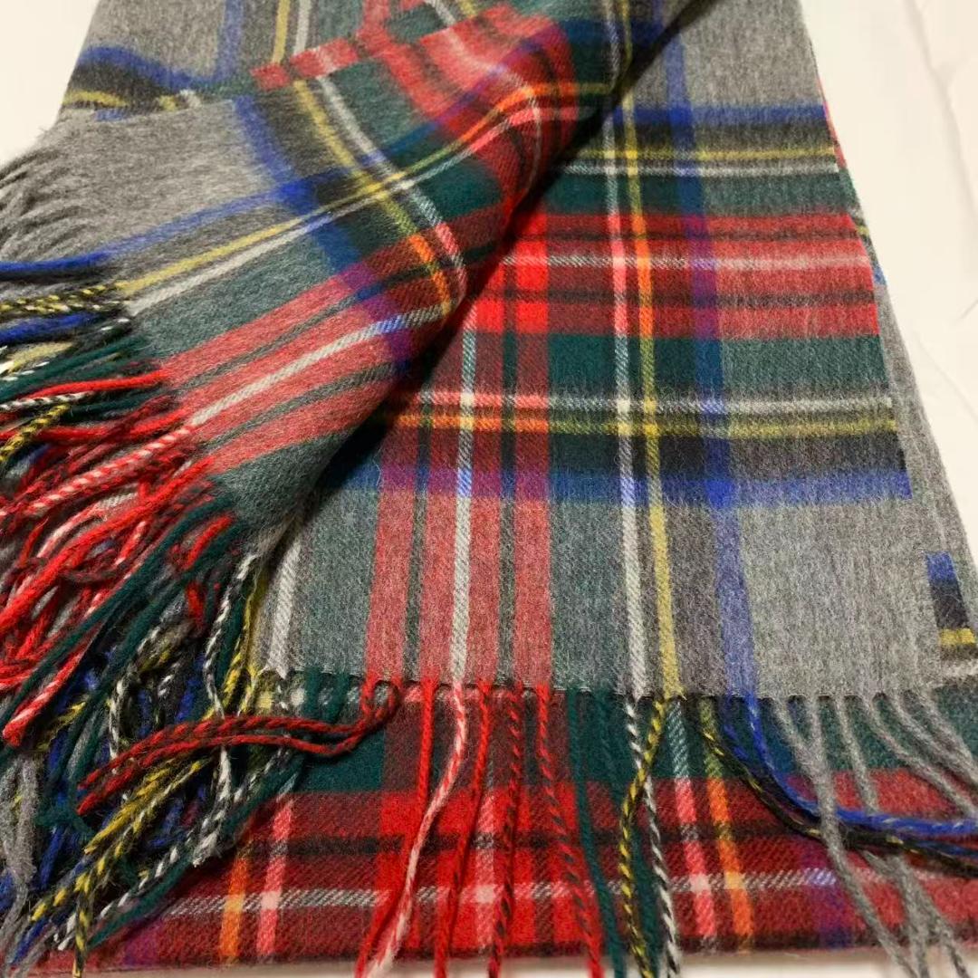 ジョンストンズ カシミア 大判ストール マフラー グレースチュワート