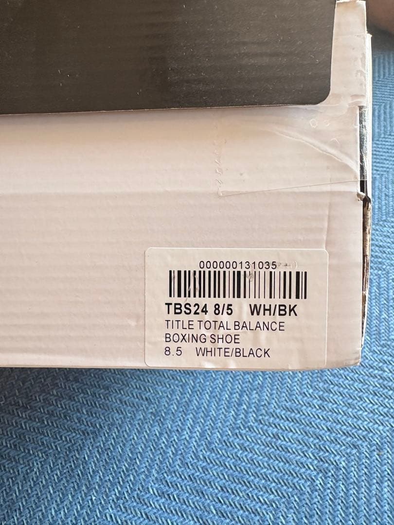 値下げ中！TITLE BOXING ボクシングシューズ ホワイト