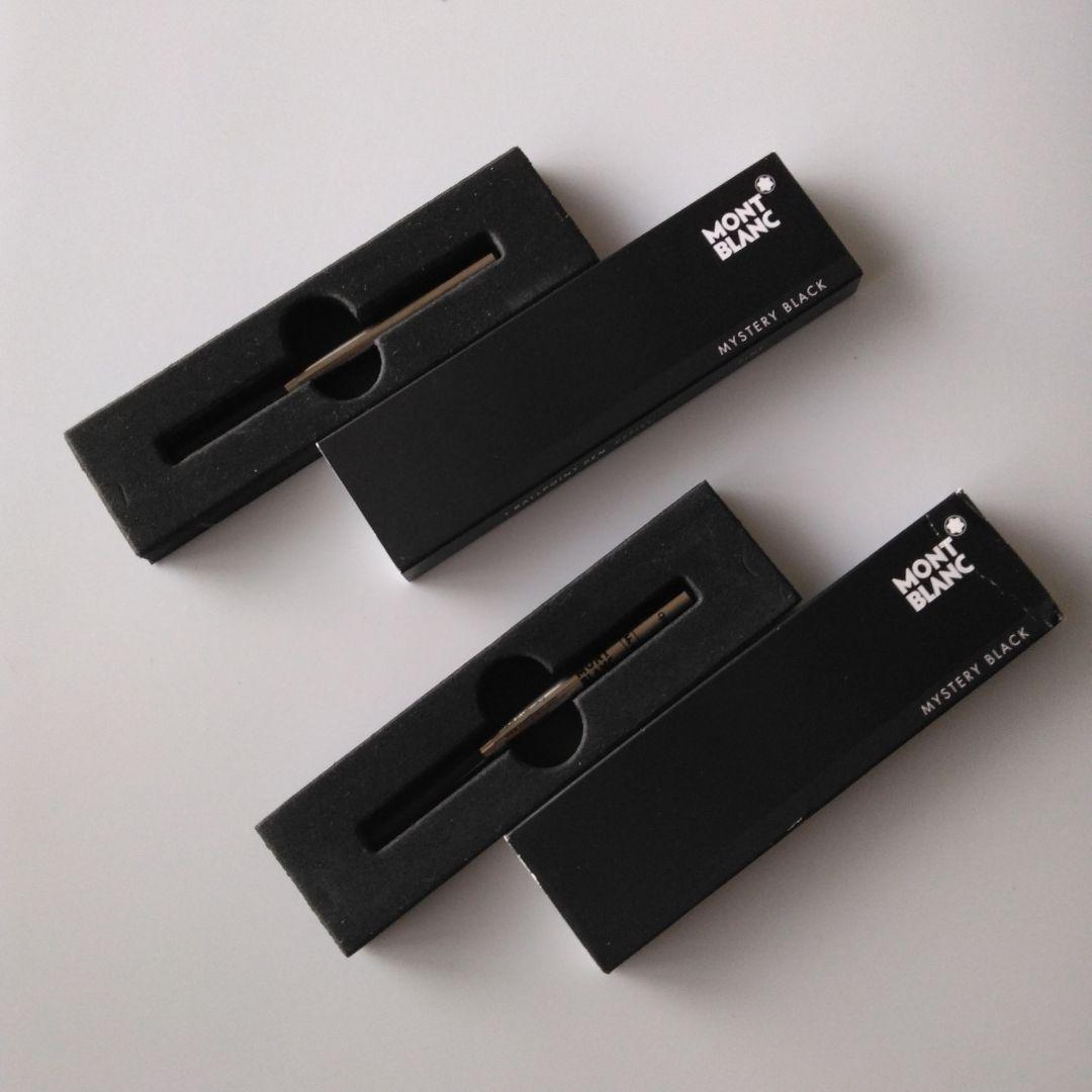 匿名配送｜モンブラン　ノブレス 万年筆＆ボールペン皮ケース付　替芯2本付
