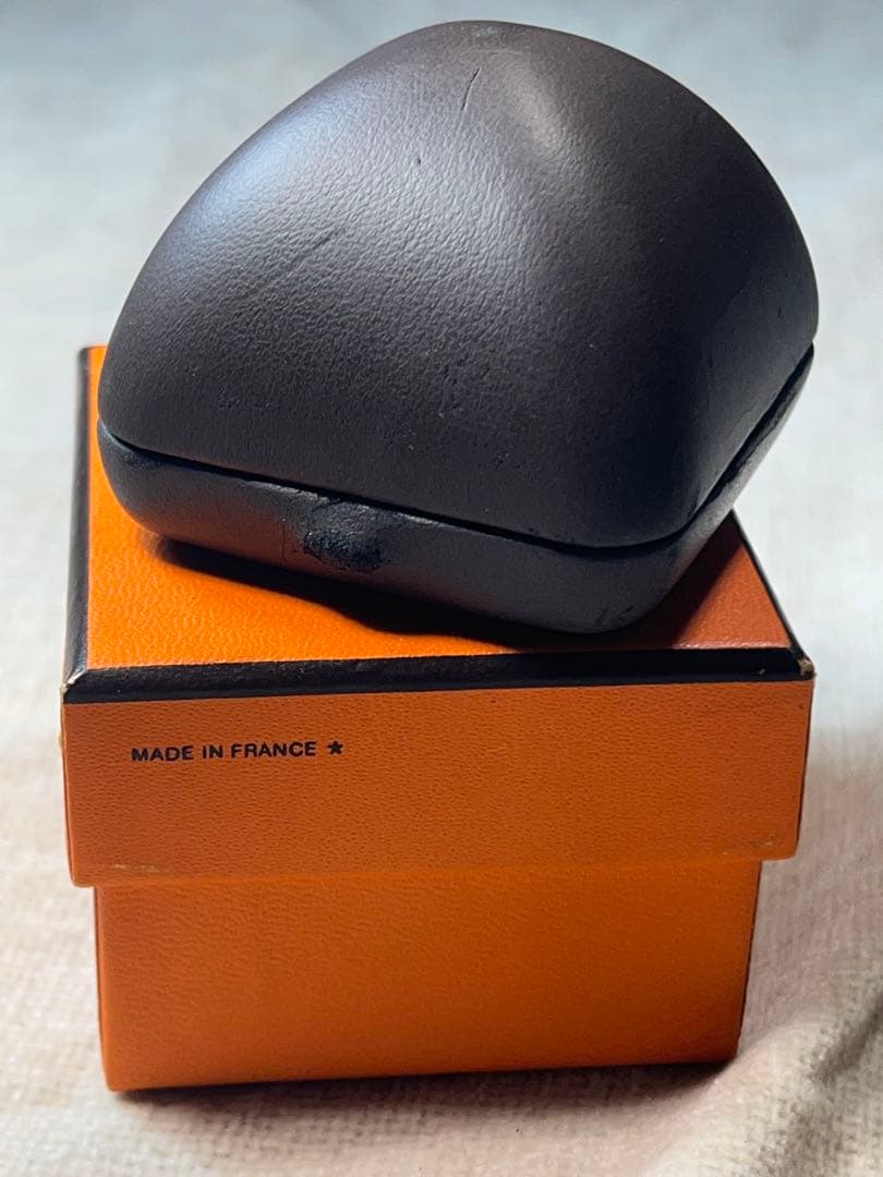 HERMES 925シルバー リング サイズ51 ラセット　エルメス　リボン