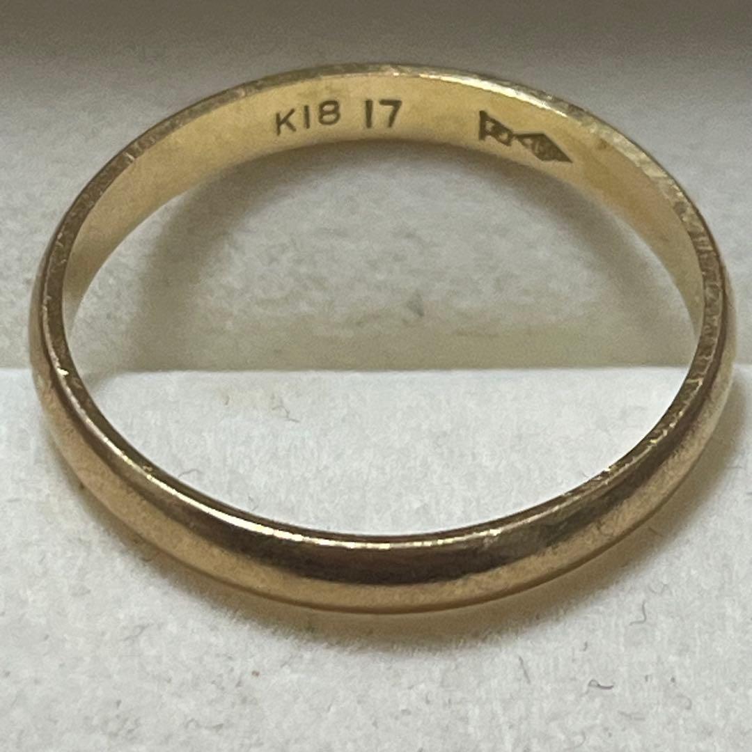 K18甲丸リング