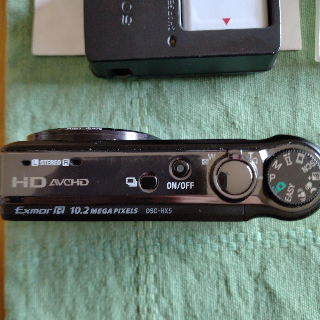SONYサイバーショットDSC-HX5 充電器、アダプターケーブル、バッテリー2