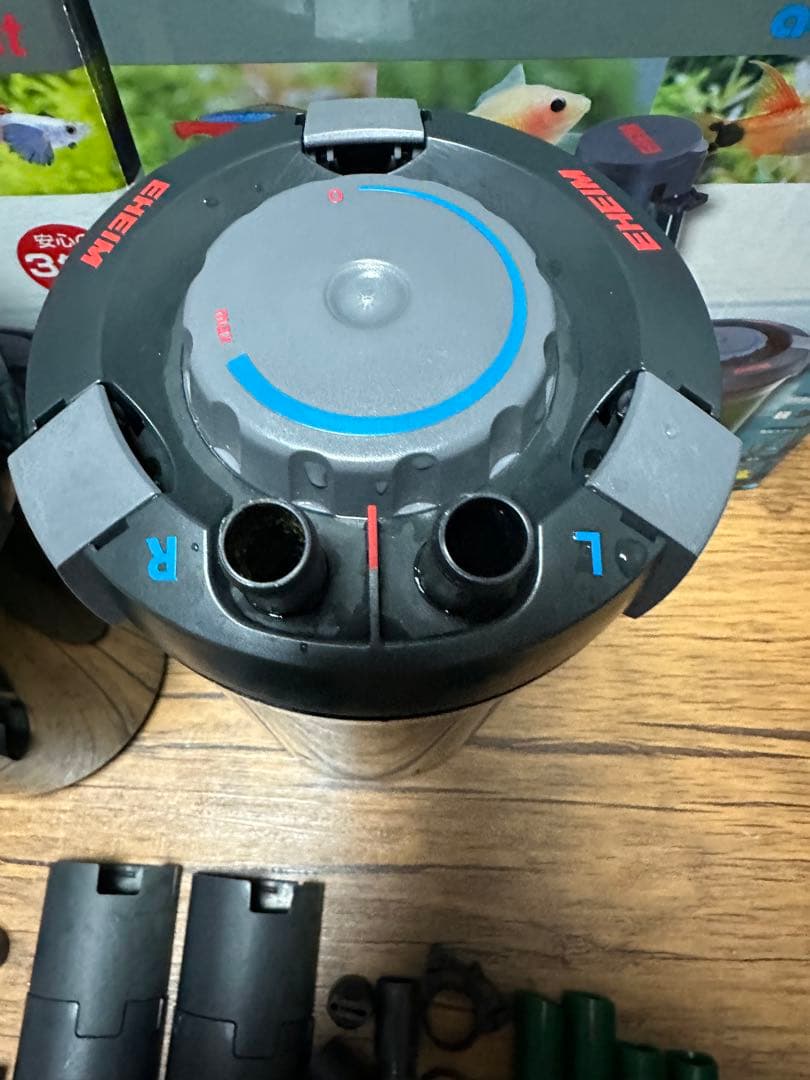 再出品 エーハイム アクアポンプ 2005 水槽用フィルター2個