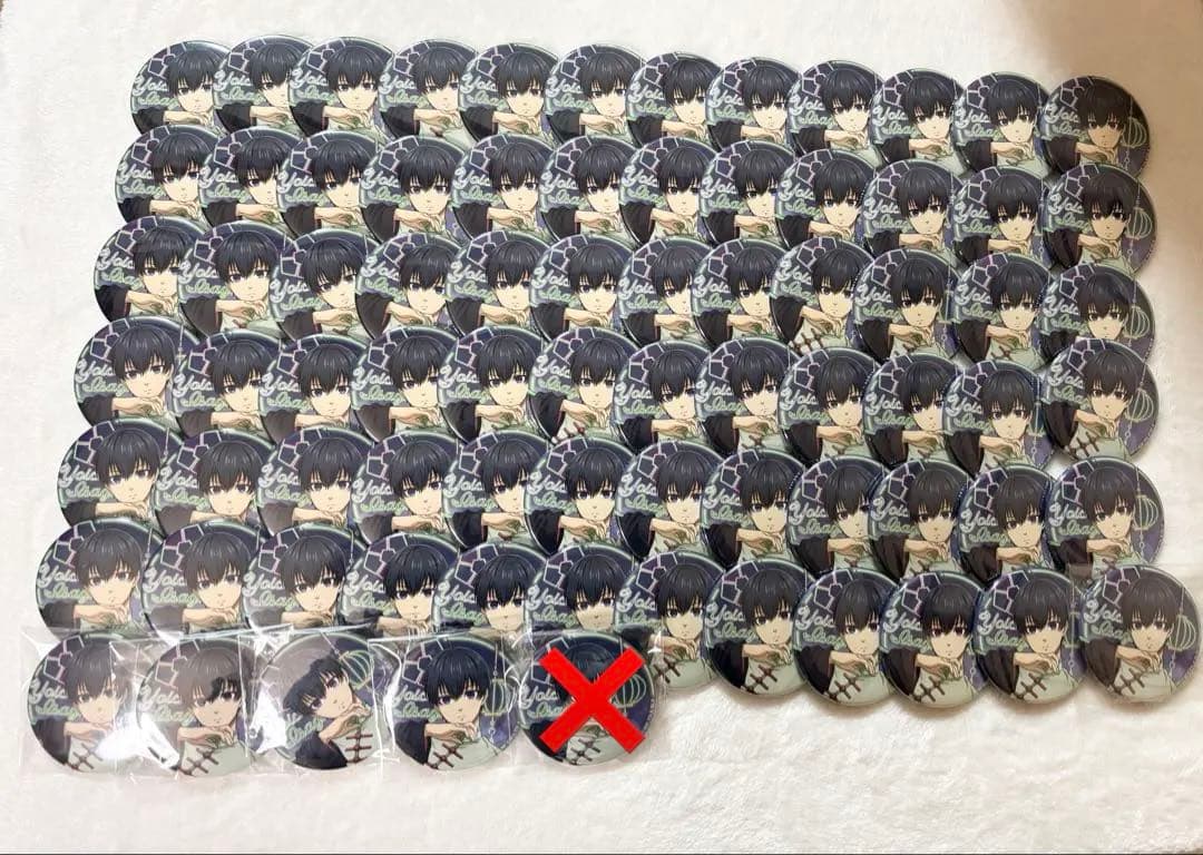 ブルーロック ブルロ NEONチャイナ 缶バッジ 缶バ 潔世一 潔