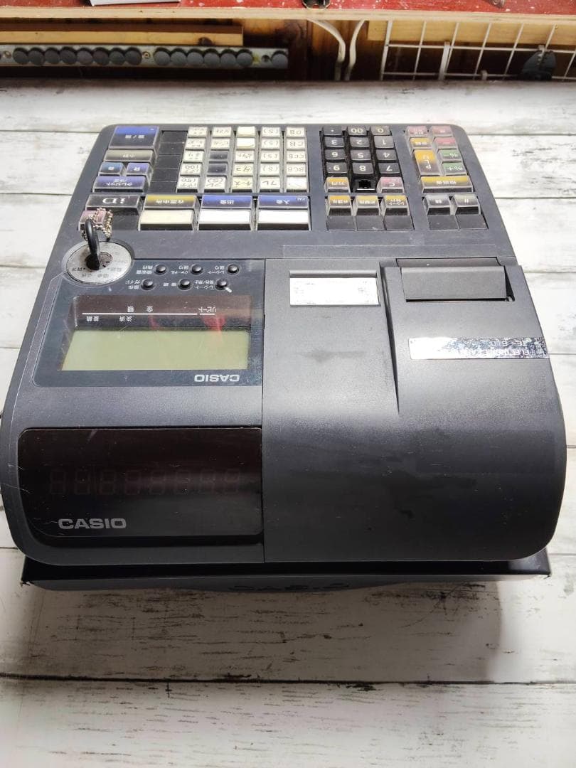 CASIO TE-2600 電子レジスター 中古品 (離島・全国送料込み)