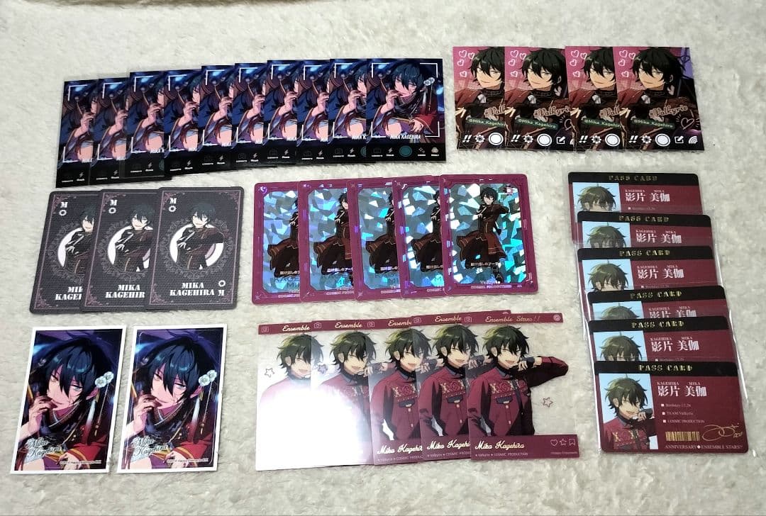 あんスタ　影片　みか　紙類セット