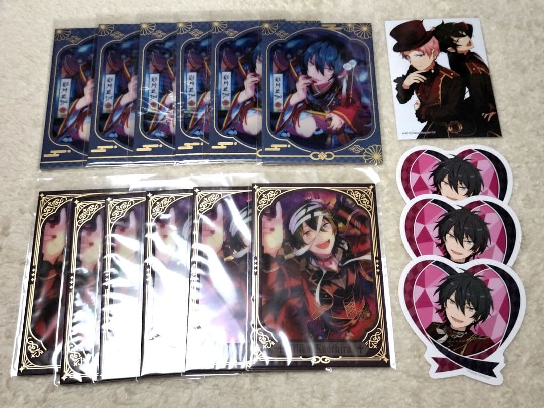 あんスタ　影片　みか　紙類セット