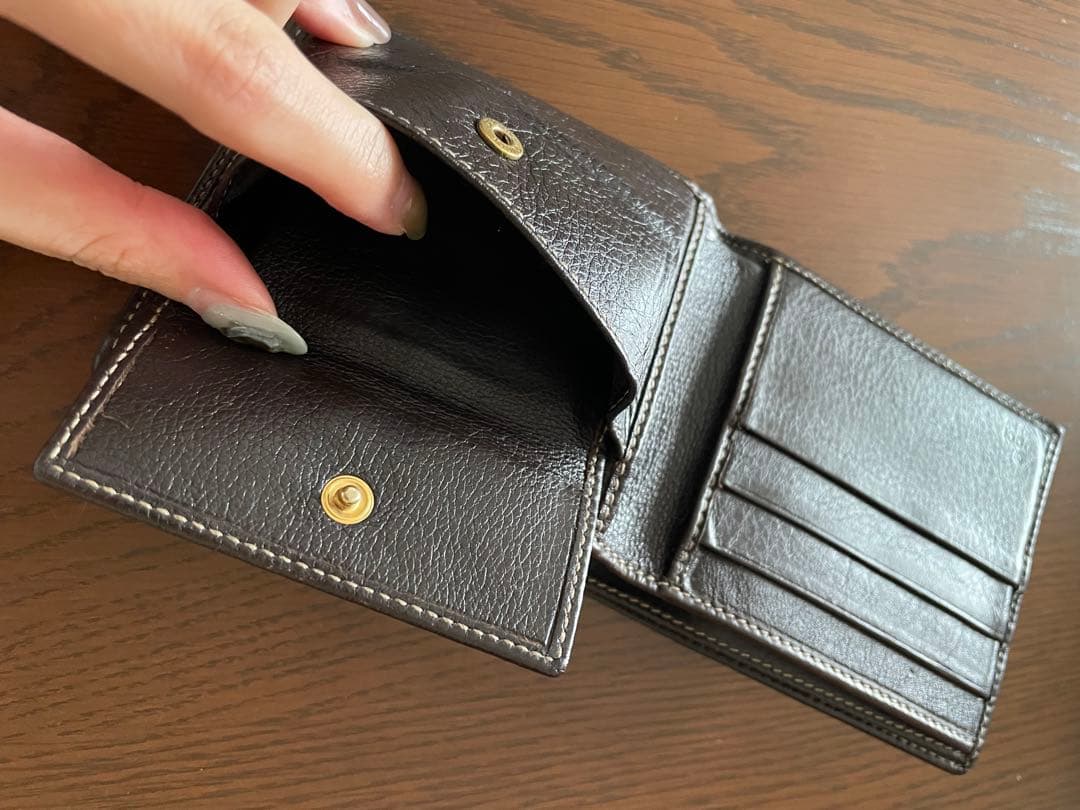 GUCCI GGパターン 二つ折り財布
