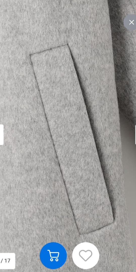 自由区 ブラッシュドビーバーチェスターコート