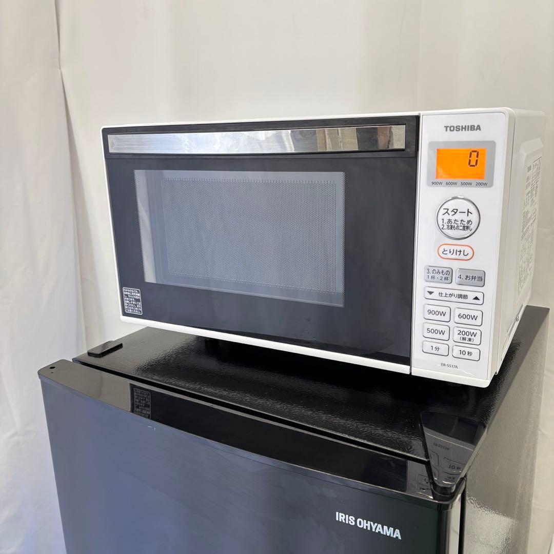 冷蔵庫　洗濯機　電子レンジ　アイリスオーヤマ　一人暮らしセット　設置無料　綺麗