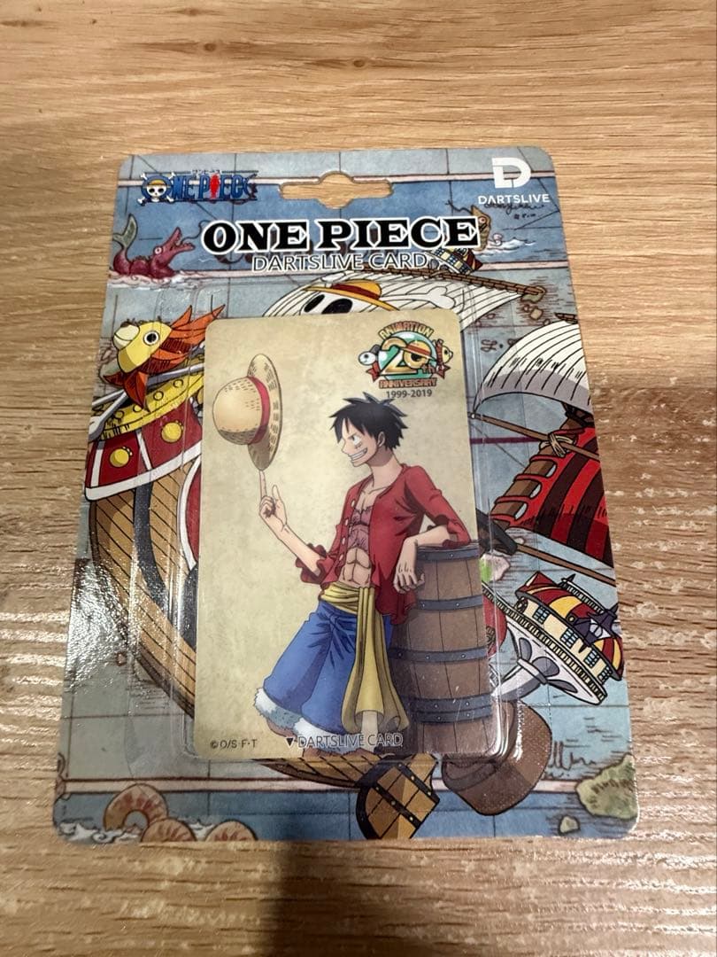 ダーツライブカード　ワンピース(ONE PIECE) ルフィー
