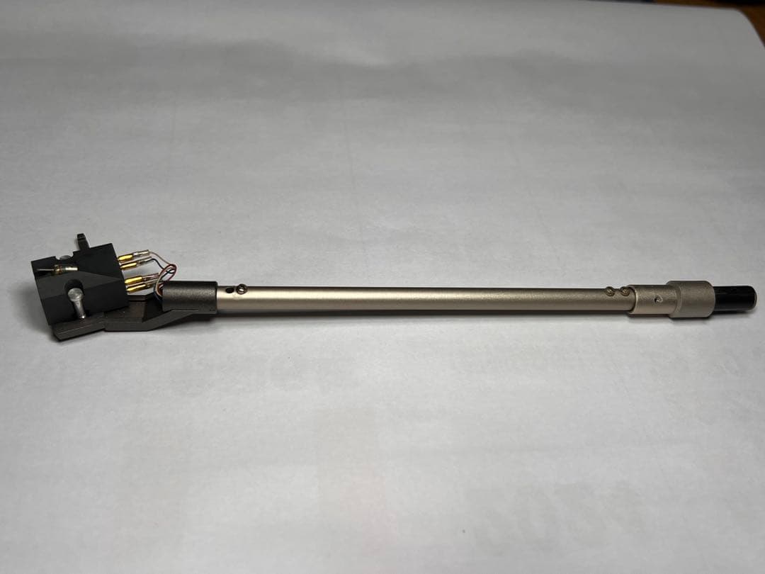 DENON DL-103 MC型カートリッジ、ストレート型アームパイプ付き