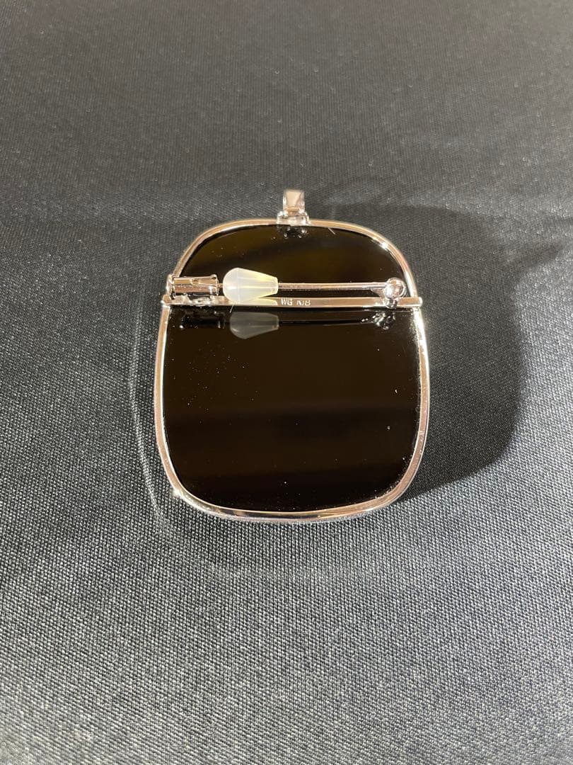 カメオ デザインブローチ　ヴィンテージ