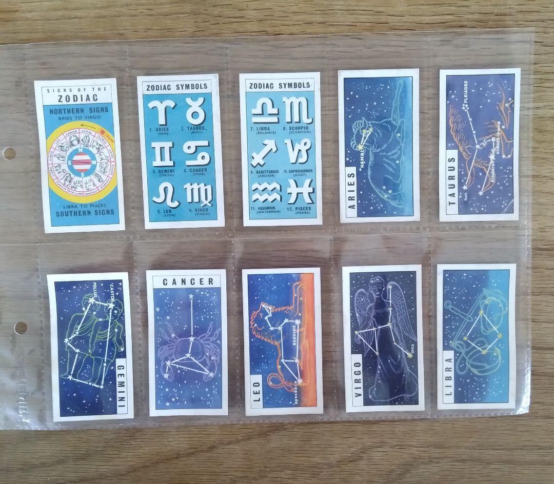 1958年◆シガレットカード＜イギリス＞◆宇宙へ 全50種◆アンティークカード