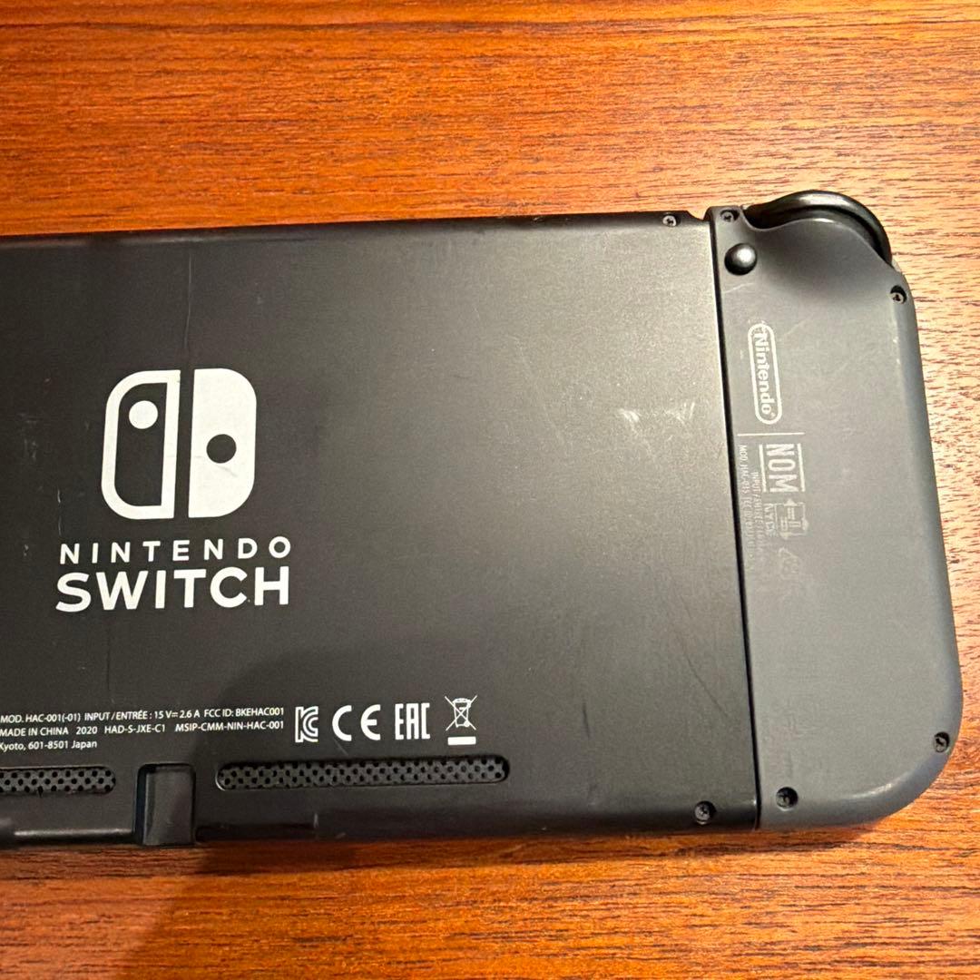 Nintendo Switch 本体 グレー 充電器・ドック付き