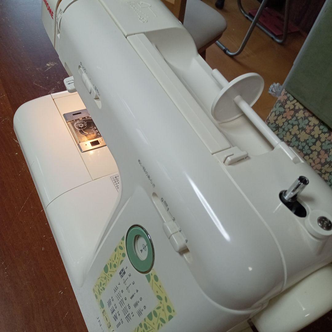 ジャノメ電子ミシン本体　分解整備済み　フット付き