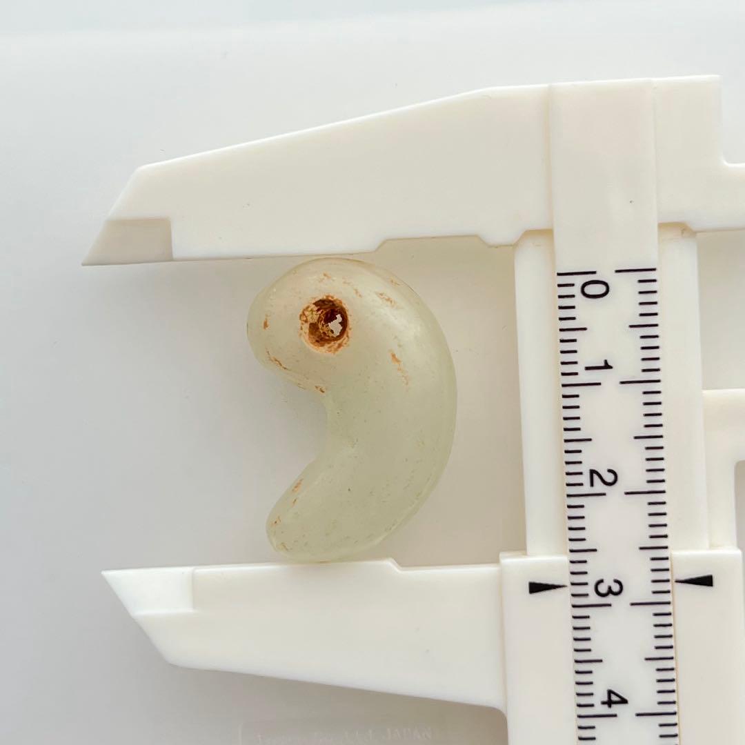 石器、時代 翡翠 勾玉 古物 古墳時代 紀元前後 N815