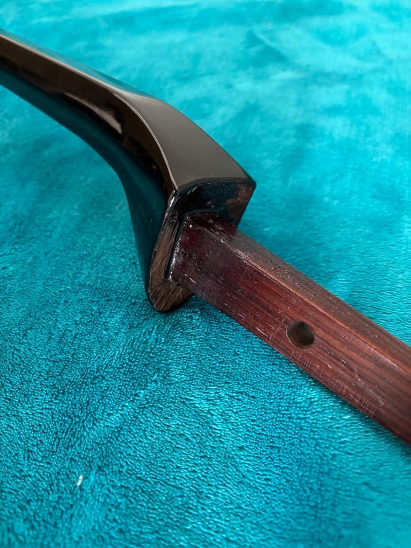 沖縄三線 紫檀棹 本皮1枚張りソフトケース付き