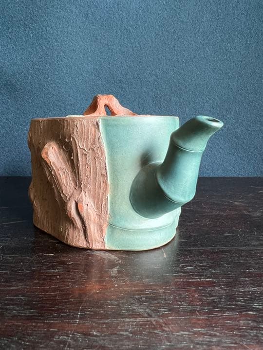 中国紫砂壺　茶道具　在銘　急須